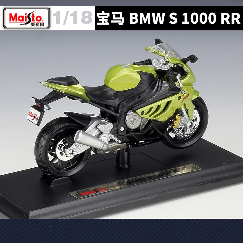 1 18 Scale BMW S1000RR Diecast Motorcycle Model