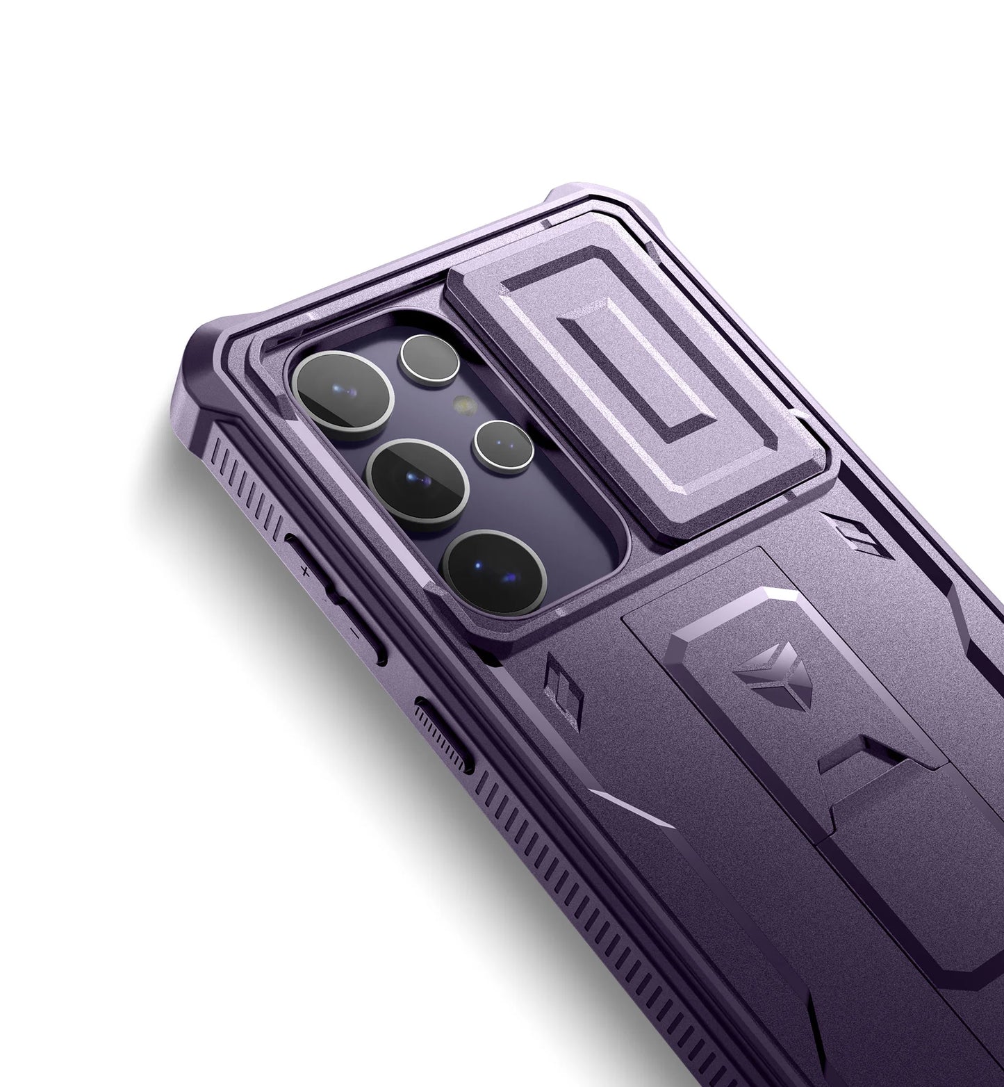 For Samsung Galaxy S24 Ultra 6.8 inch 2024 Case Full Body Rugged Case with Camera Cover & Built-in Screen Protector Kickstand