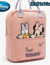 Disney Cartoon Backpack Women's Mickey Mouse Donald Duck Pattern Student School Bag Large Capacity Backpack Girls Shoulder Bag