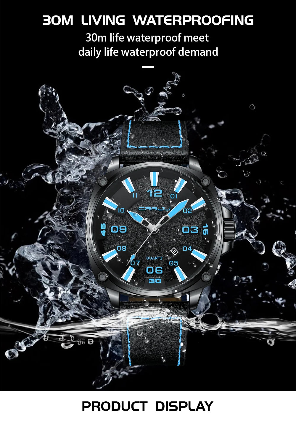 Simple Fashion Thin Date Wristwatches Male Luxury Design Breathable Leather Watches Men's Quartz Clock