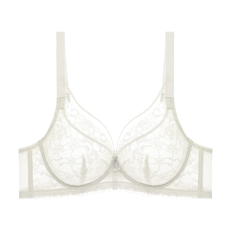 Womens Lace Minimizer Underwire Push Up Bra
