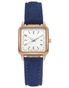 Fashion Simple Quartz watch for Women Wristwatches Ladies Red Leather Business Students Casual Watch
