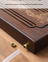 Jiangshan Tea Tray Household Small Drain Tea Table Bamboo Tea Tray Kung Fu Tea Set Accessories Tea Sea Dry Brewing Table