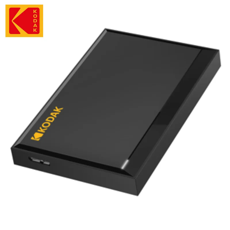 KODAK HDDs 2TB 5Gbps Portable Hard Drive 1TB USB3.0 SSD 2.5inch High Speed HDD for PS5 PS4 Laptop Desktop