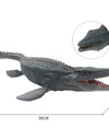 1pc Large Mosasaurus Megalodon Shark Dinosaur Figures Realistic Model Marine Animal Life Toy for Collection Party Favor Kid Gift