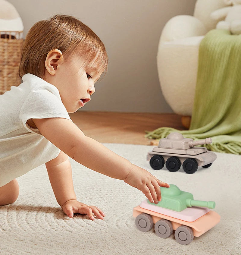 Development Toys 0 6 12 Months Sensory  Teether Rattle Educational  Toys Soft Teething Toys Games For Babies 1 Year