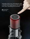 Condenser Microphone Cardioid Pattern Microphone Real-Time Monitoring for Smartphone Laptop Computer  40Hz-20KHz