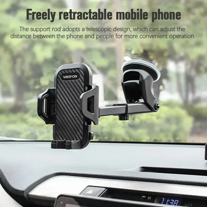 Sucker Car Phone Holder Mount Stand Suction Cup Smartphone Mobile Cell Support in Car Bracket For iPhone Xiaomi Samsung