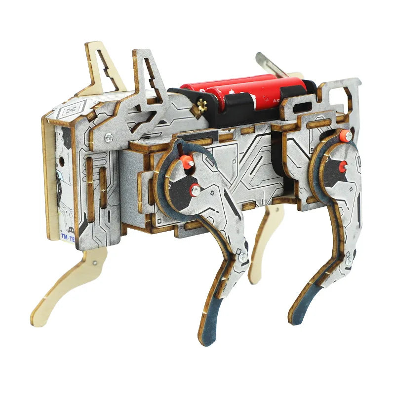 DIY Science Toys Wooden Puzzle Assembled Model Aviation Satellite Fan Solar Energy Science Discovery STEAM Education