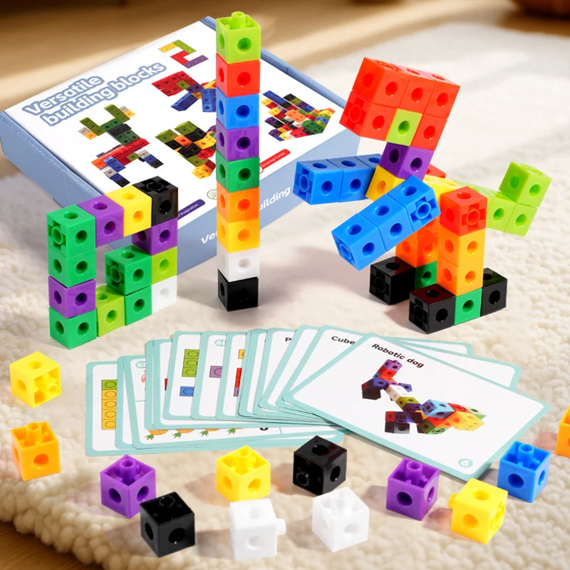 Rainbow Building Blocks for Maths and Creative Learning