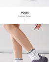 Silent Indoor Sports Shoes and Socks Gym Ultra Lightweight Shock Absorbent Breathable Anti Slip Soft Bottom Yoga