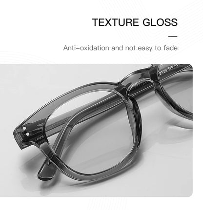 HONGMEI Stylish Square Frame Men and Women Simple Design Anti-blue Light Reading Optica Eyeglasses Myopia Can Be Customized