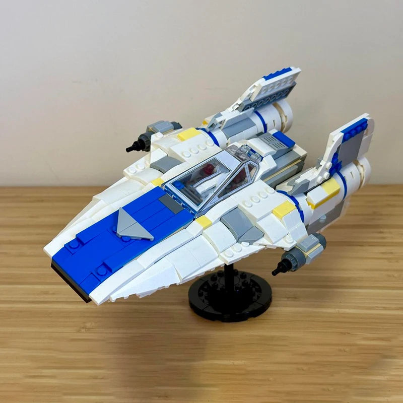 487PCS Star Batter U-Wing Starfighter 6-in-1 Bundle Rebel Fighter Multi-Functional MOC DIY Building Blocks Birthday Toys Gift
