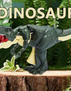 Children Decompression Dinosaur Toy Creative Hand-operated Telescopic Spring Swing Dinosaur Toys Christmas Gifts for Kids