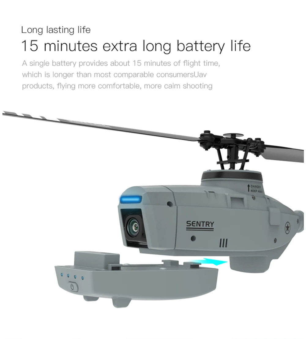 RC ERA C127AI C127 C128 2.4G 6-Axis Gyro Stabilized Flybarless Professional RC Helicopter 4ch Remote Control Aicraft for Adult