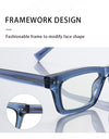 Men's Anti Blue Light Reading Glasses Brand Simple Myopia Prescription Glasses Men  Optical Eyewear Glasses Frame