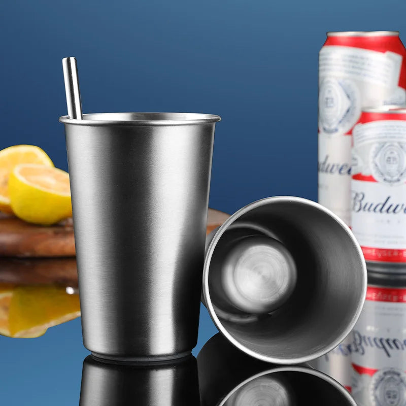 Stainless Steel Quick Cooling Mug Portable Freeze Cup with Lid Fast Chill for Beer Juice Cold Drinks Large Capacity Home Car Use