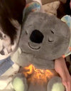 Baby Plush Doll Breathing Bear Newborn Soothing Sleep Playmate Otter Toy Kids Music Sleeping Companion Sound Light Doll Toy Gift
