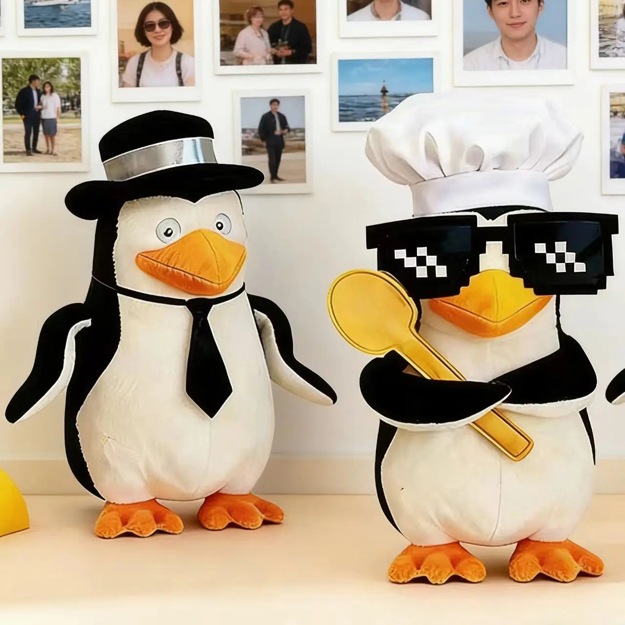 Cute Penguin Plush Toy Soft Stuffed Animal Pillow