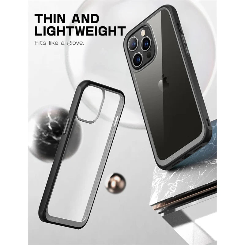 For iPhone 14 Pro Case 6.1 inch (2022 Release) UB Style Premium Hybrid Protective Bumper Case Clear Back Cover Caso