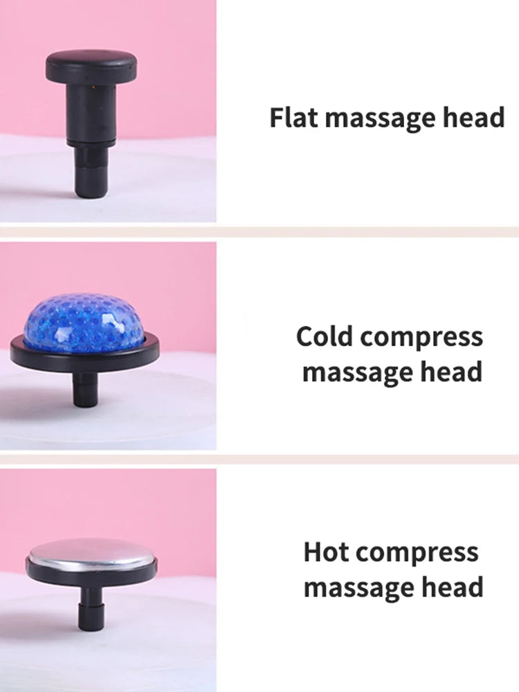 Professional Level Muscle Massage  Relaxation Intelligent Exercise Fitness Massager Cold And Hot Compress Fascia  6 Heads