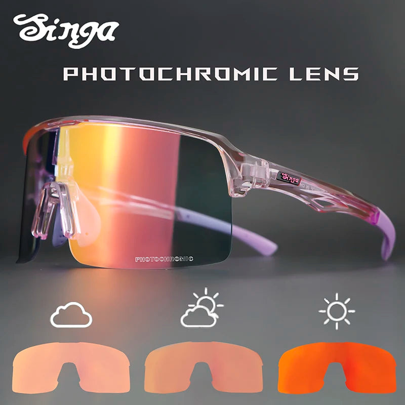 Photochromic UV400 MTB Cycling Sunglasses