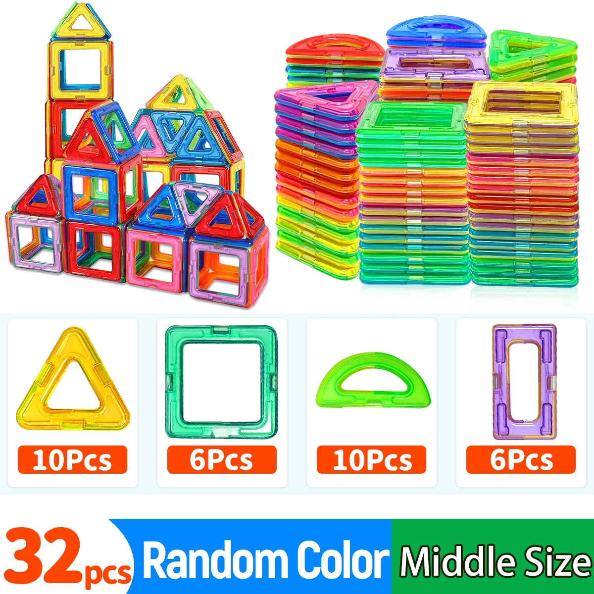 Building Blocks DIY Toys medium size STEM Toys Construction Toys Learning Educational Toys