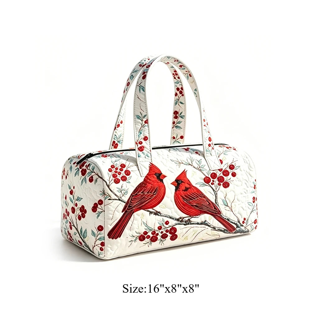Vintage Bird Duffel Bag Goldfinch Floral Print Overnight Classic Art Style Travel Weekender Lightweight Gym Carry On Luggage