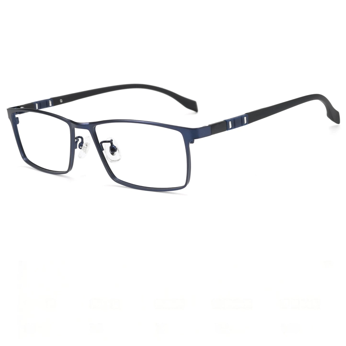 Retro Square Lightweight Alloy Eyeglasses Frames for Men