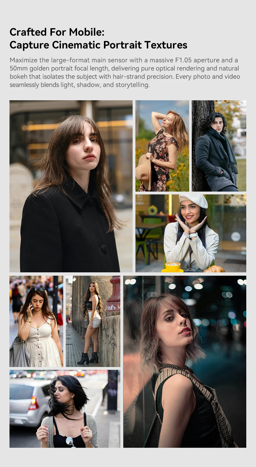 2X Smartphone Portrait Lens with Natural Bokeh Effect 50mm