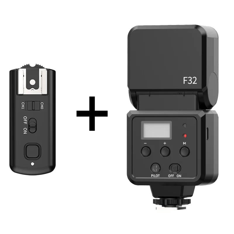 Camera Flash Speedlite Wireless On-Camera Speedlite for Sony for Canon for Nikon for Fuji for Olympus for Pentax