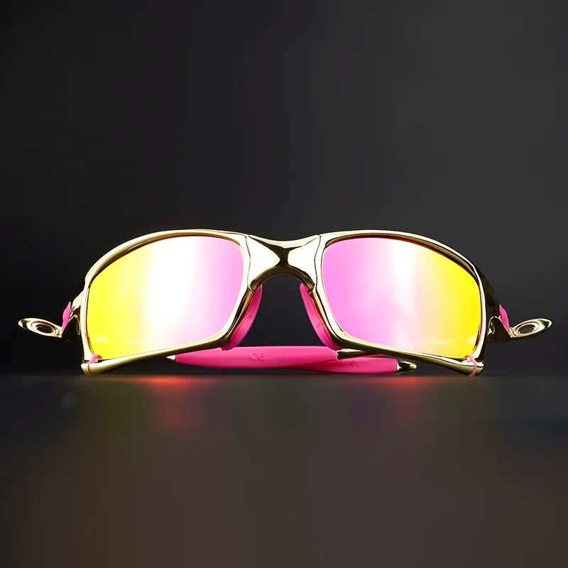 Metal Polarized Sunglasses UV400 Cycling Fishing Eyewear