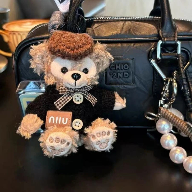 Duffy ShellieMay Plush Keychain Soft Stuffed Backpack Pendant 12cm