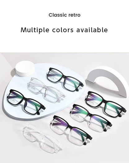 HONGMEI Ultralight and Comfortable Men's and Women's Glasses Frame TR90 Screwless Design Optical Prescription Glasses Frame 8821