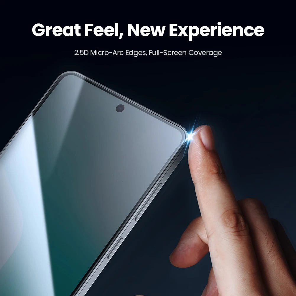 Anti-Spy Full Coverage Tempered Glass Screen Protector for Samsung Galaxy S26 Ultra / S26 Plus – Privacy Film with Auto Installation Tool