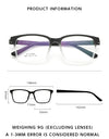 Ultralight 9g Flexible TR90 Optical Prescription Eyeglasses Frames For Men and Women Blue Light Blocking Reading