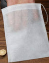 Disposable Tea Filter Bags Non-woven Fabric Tea Bag with Drawstring Kitchen Filter Paper for Coffee Herb Loose Tea Wholesale