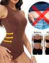 Bodysuits Sleeveless Scoop Neck Shapewear Thong for Waist Trainer Tanks Tops Slim Tummy Control Body Shaper