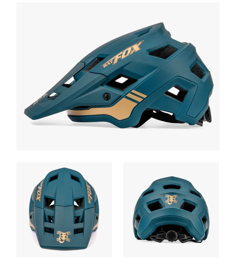 MTB Cycling Helmet With Adjustable Fit And Removable Padding