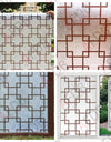 Window Film Privacy, Stained Glass Film, Frosted Opaque Glass Clings, Sun Blocking Vinyl Window Stickers for Door Home Office
