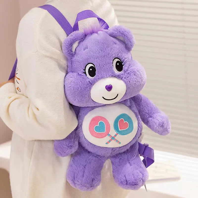 Kawaii Plush Bear Backpack Soft Shoulder Bag