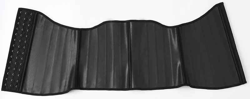 25 Steel Bones Latex Waist Trainer Corset Shapewear Slimming Belly Women Body Shaper Modeling Strap Reductive Girdle