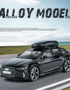 1:32 Scale RS6 RS7 Car Model Toy Alloy Diecast Doors Opened Simulation Sound Light Pull Back Vehicle Models Ornaments Boys Gifts