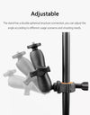 for Gopro Accessories Handlebar Mount with 360 Degree Rotation Adjustable Clamp Holder for Gopro DJI Insta360 Smartphones
