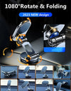1080 Magnetic Car Phone Holder Magnet Smartphone Support GPS Foldable Phone Bracket in Car For iPhone 14 13 12 11 Samsung Xiaomi