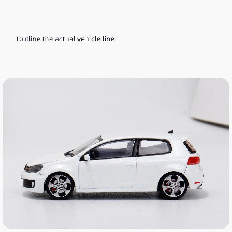 1 64 Scale Golf GTI R MK6 Diecast Model Car
