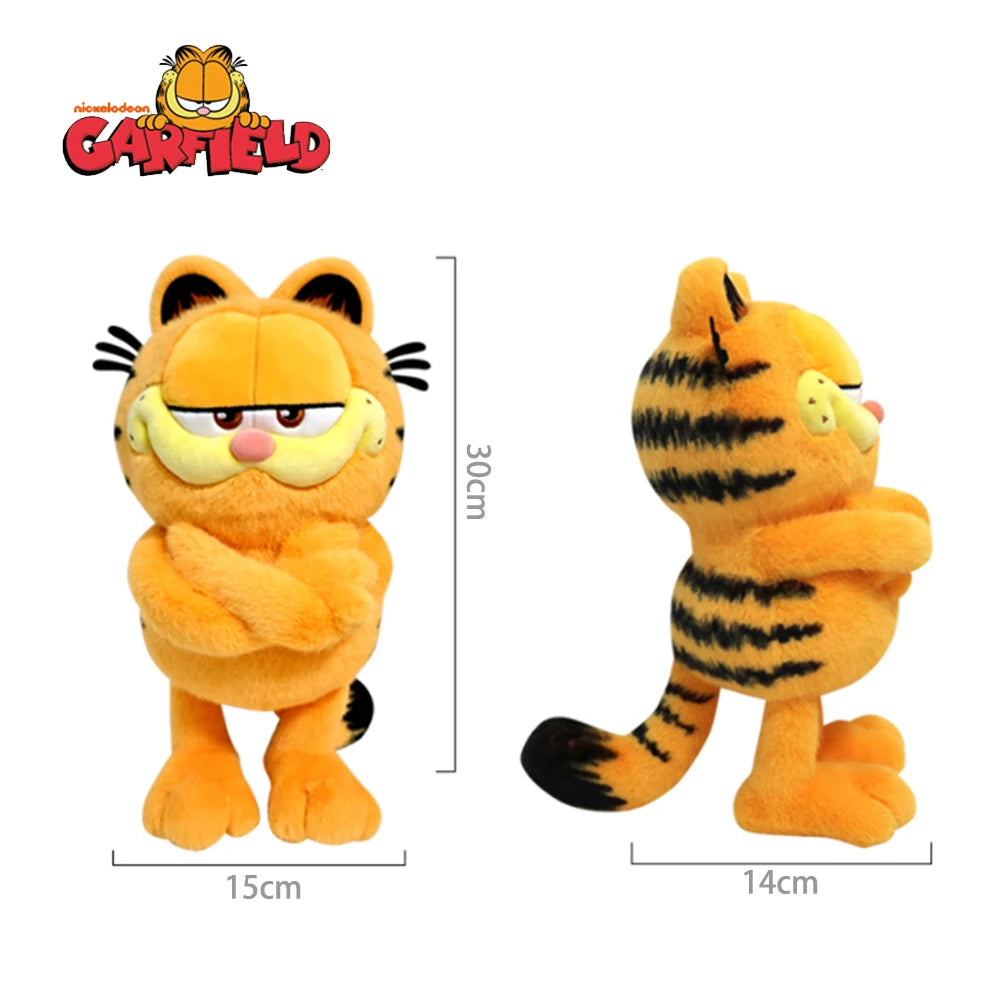 Garfield Original Big Size Plush Toy Cute Garfield Obese Cat Fluffy Stuffed Doll Christmas Birthday Great Gifts for Boys Girls