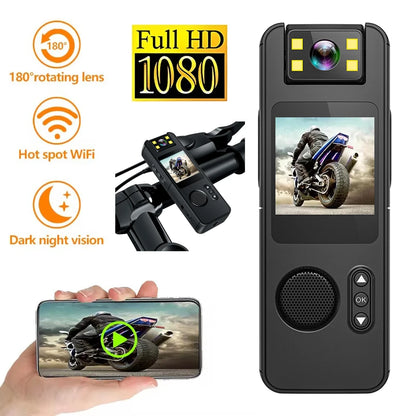 Ultra HD 4K Wifi Hotspot Mini Camera Portable Digital Video Recorder Body Cam Night Vision DVR Miniature Camcorder