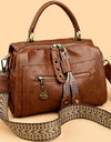 Handbags High Quality Leather Shoulder Bags Designer Solid Color Handbag