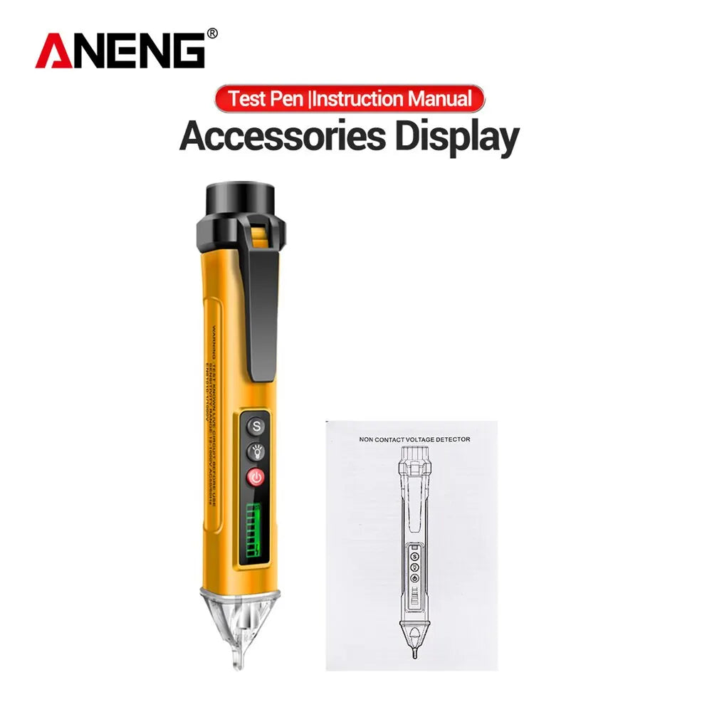 Digital Smart AC/DC Voltage Detectors Non-Contact Tester Pen Meter 12-1000V Current Electric Sensor Test Pencil